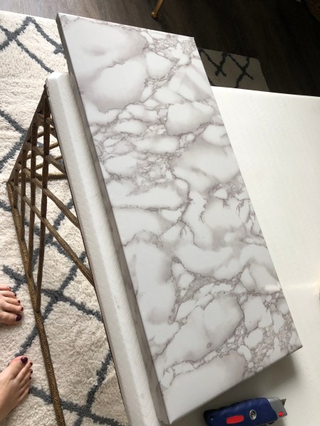 shelf one done marble